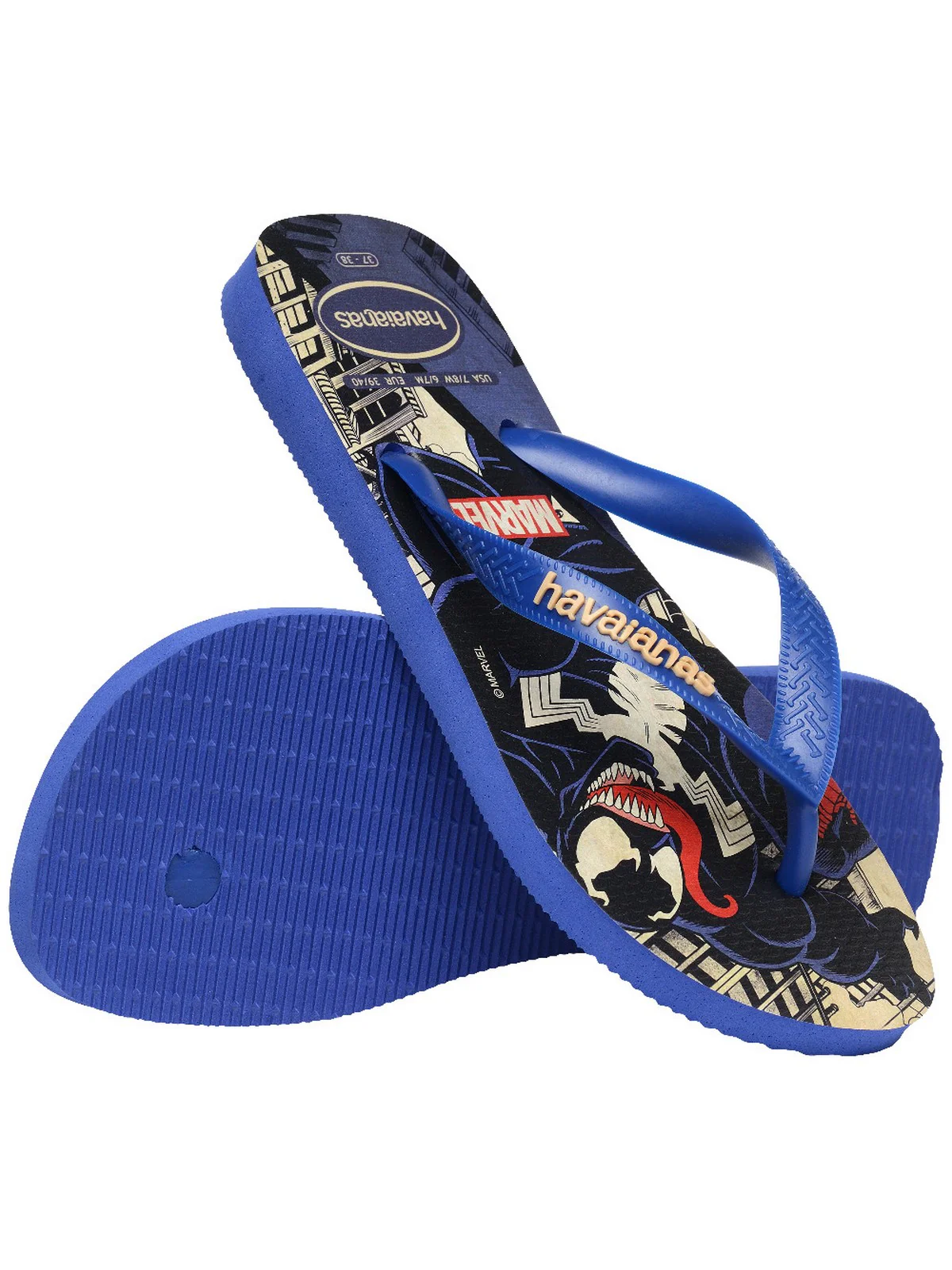 HAVAIANAS Infradito Uomo Hav. Top Marvel Classic 4147012.2711 Blu - Image 5