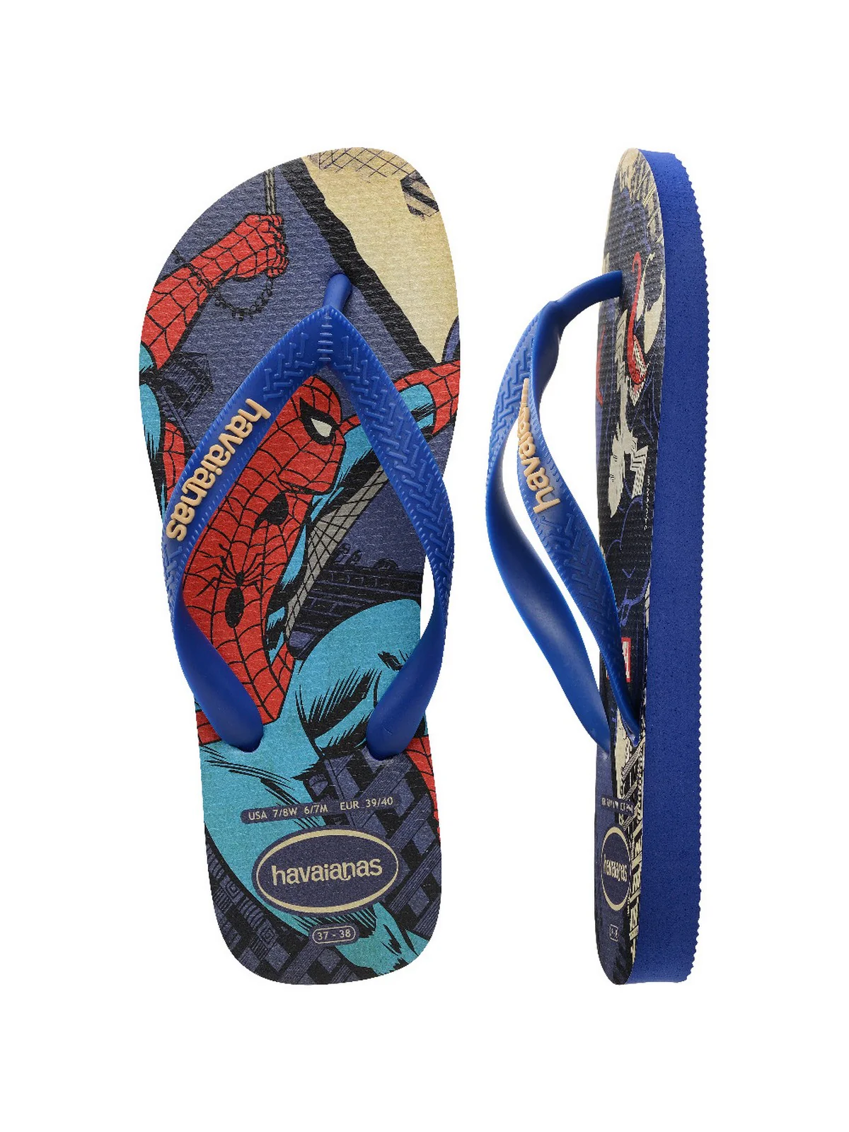 HAVAIANAS Infradito Uomo Hav. Top Marvel Classic 4147012.2711 Blu - Image 6