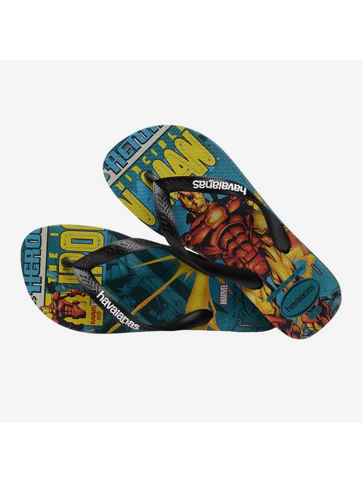 HAVAIANAS Infradito Uomo Hav. Top Marvel Classic 4147012.5266 Verde - Image 2