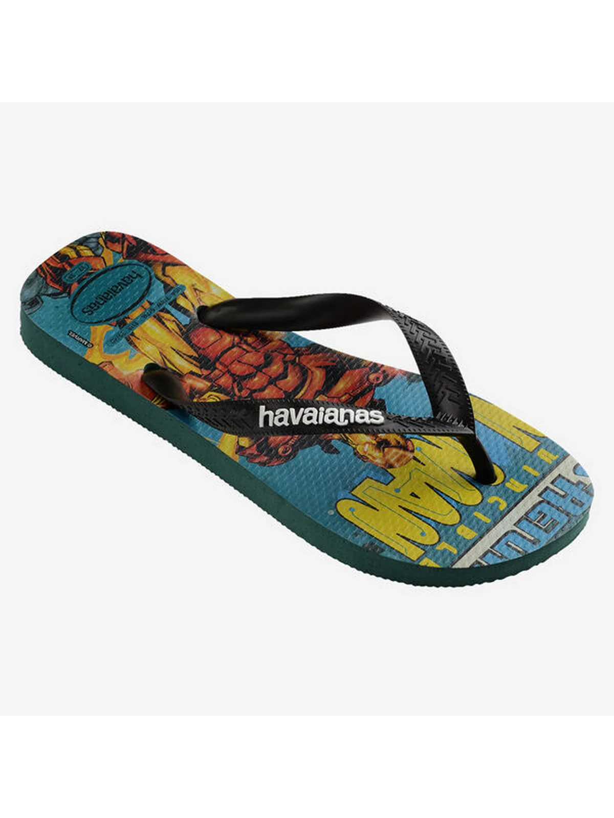 HAVAIANAS Infradito Uomo Hav. Top Marvel Classic 4147012.5266 Verde - Image 4