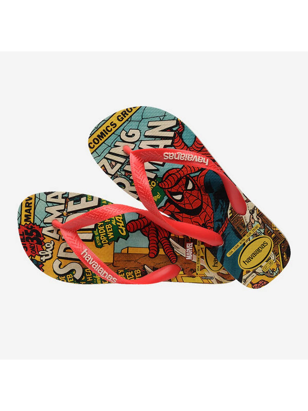 HAVAIANAS Infradito Uomo Hav. Top Marvel Classic 4147012.8746 Beige - Image 2