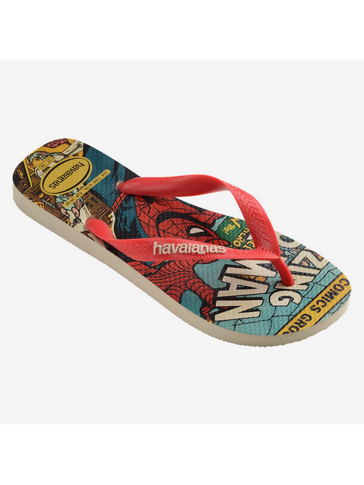 HAVAIANAS Infradito Uomo Hav. Top Marvel Classic 4147012.8746 Beige - Image 4