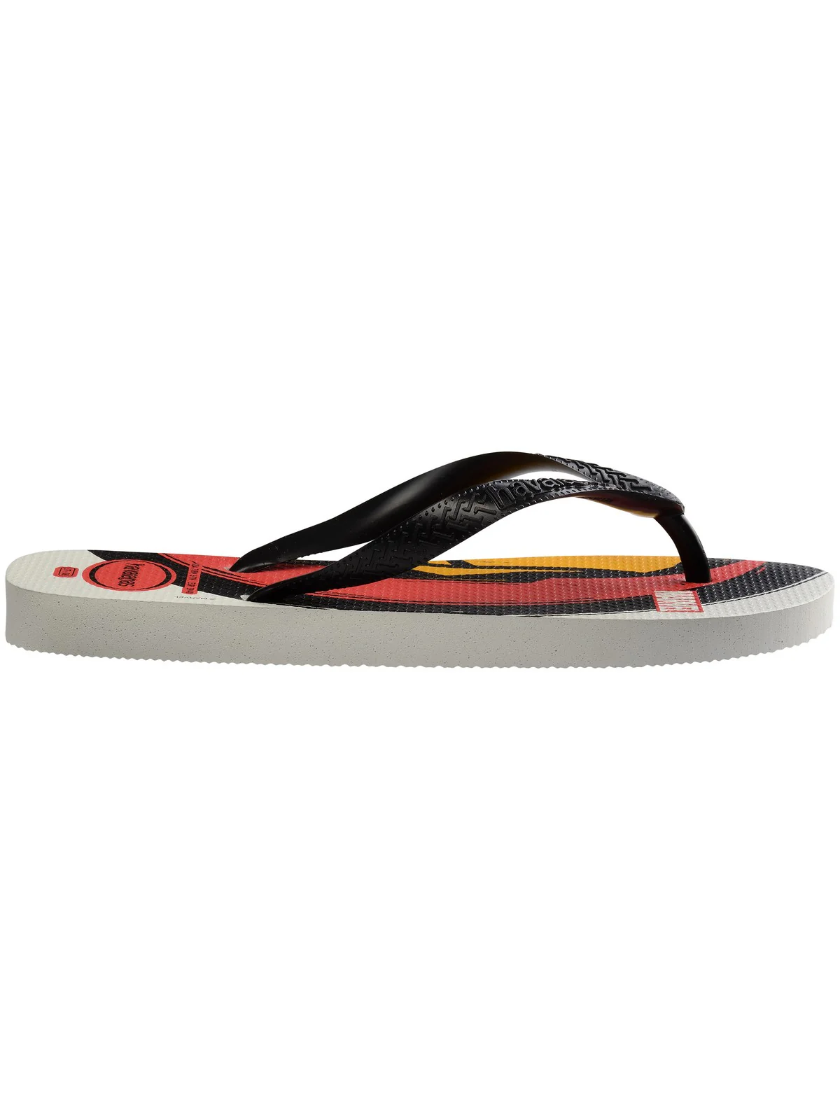 HAVAIANAS Infradito Uomo Hav. Top Marvel Logomania 4146953.0001 Bianco - Image 5