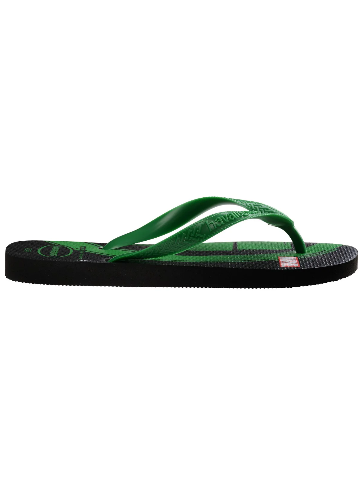 HAVAIANAS Infradito Uomo Hav. Top Marvel Logomania 4146953.5579 Nero - Image 4