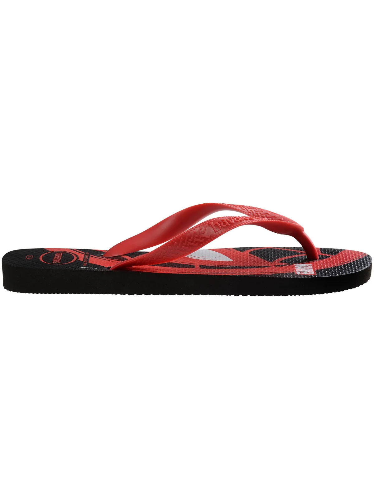 HAVAIANAS Infradito Uomo Hav. Top Marvel Logomania 4146953.9710 Nero - Image 5