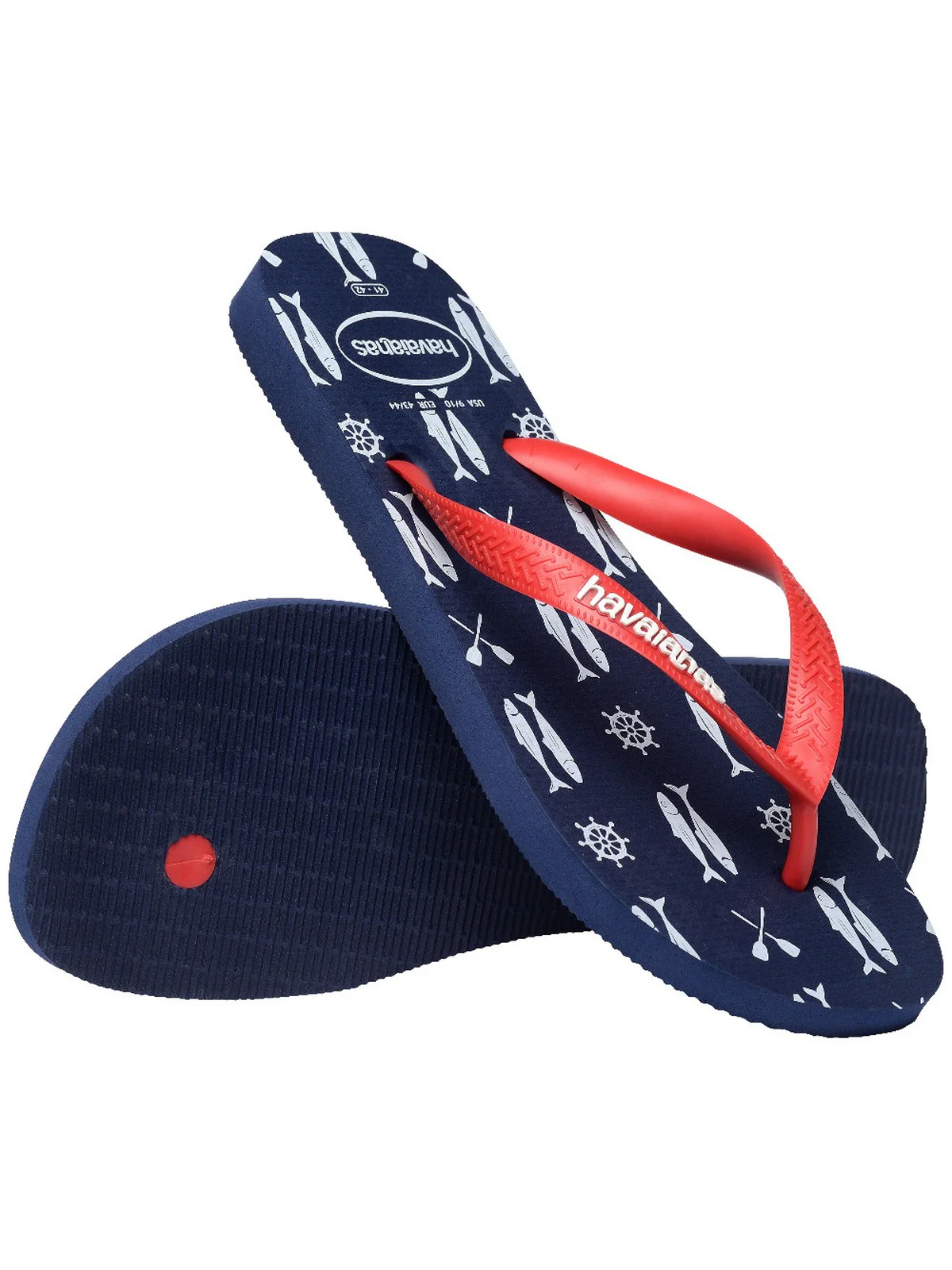 HAVAIANAS Infradito Uomo Hav. Top Nautical 4137126.5603 Blu - Image 2