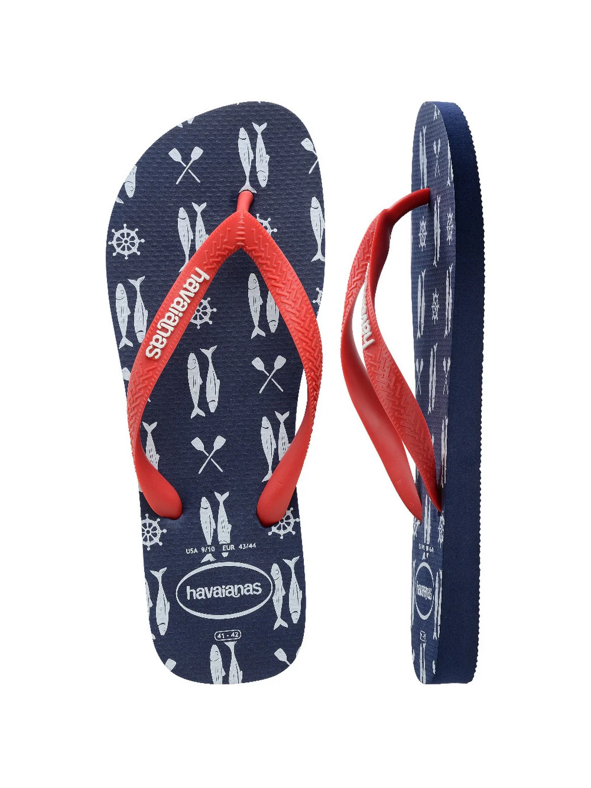 HAVAIANAS Infradito Uomo Hav. Top Nautical 4137126.5603 Blu - Image 3