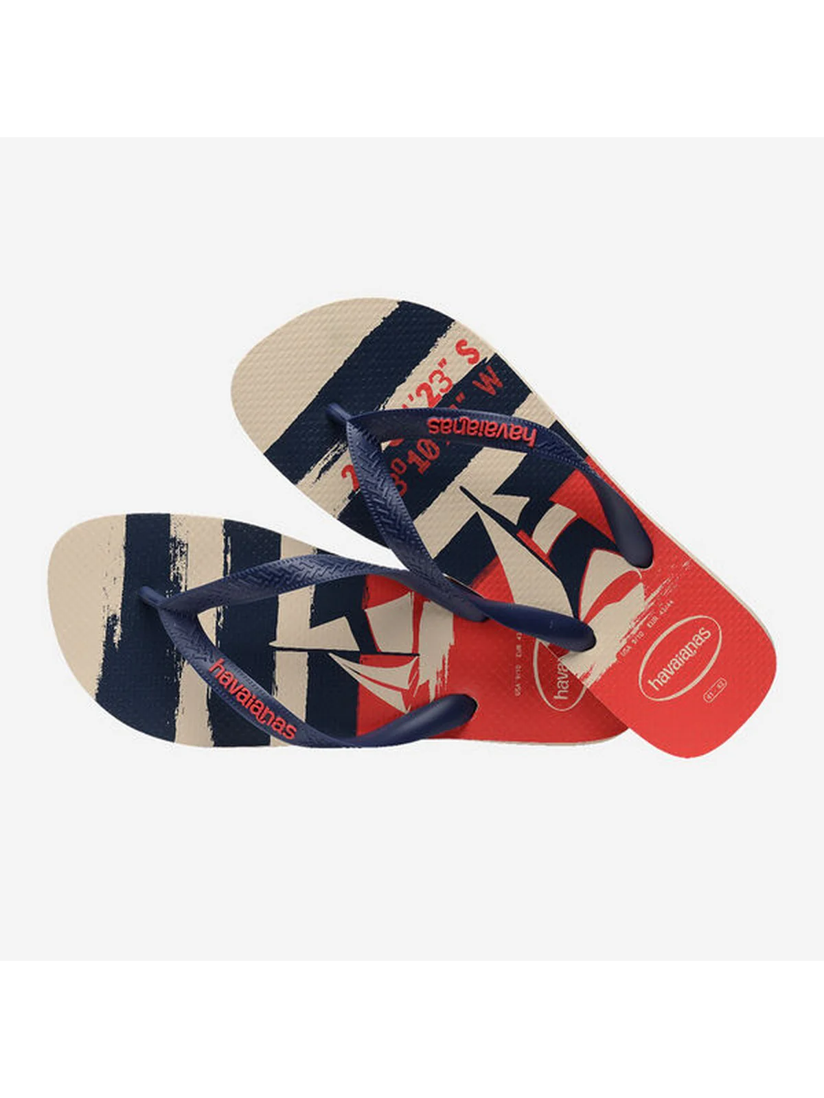 HAVAIANAS Infradito Uomo Hav. Top Nautical 4137126.6121 Beige - Image 2