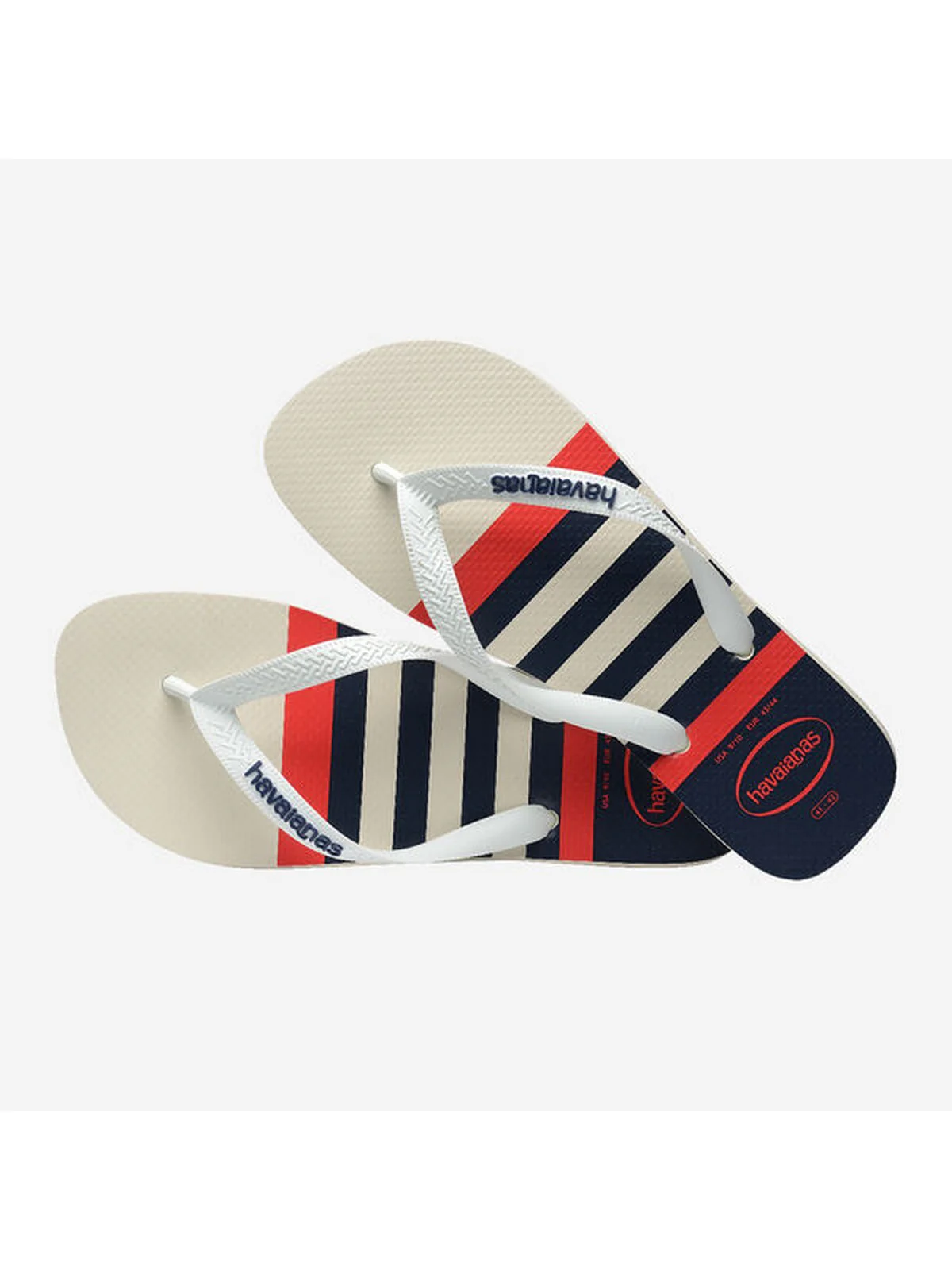 HAVAIANAS Infradito Uomo Hav. Top Nautical 4137126.6349 Bianco - Image 3