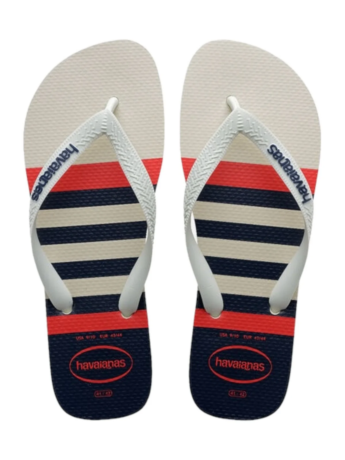 HAVAIANAS Infradito Uomo Hav. Top Nautical 4137126.6349 Bianco - Image 5