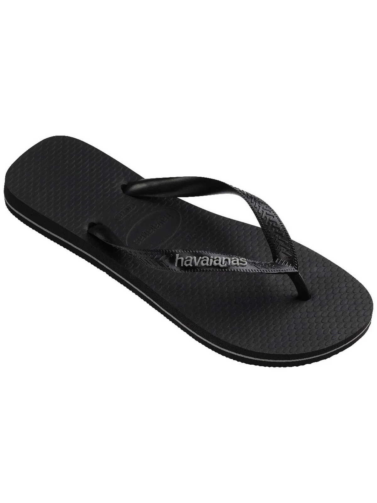 HAVAIANAS Infradito Uomo Hav. Top rubber Logo filette 4148756.0090 Nero - Image 3