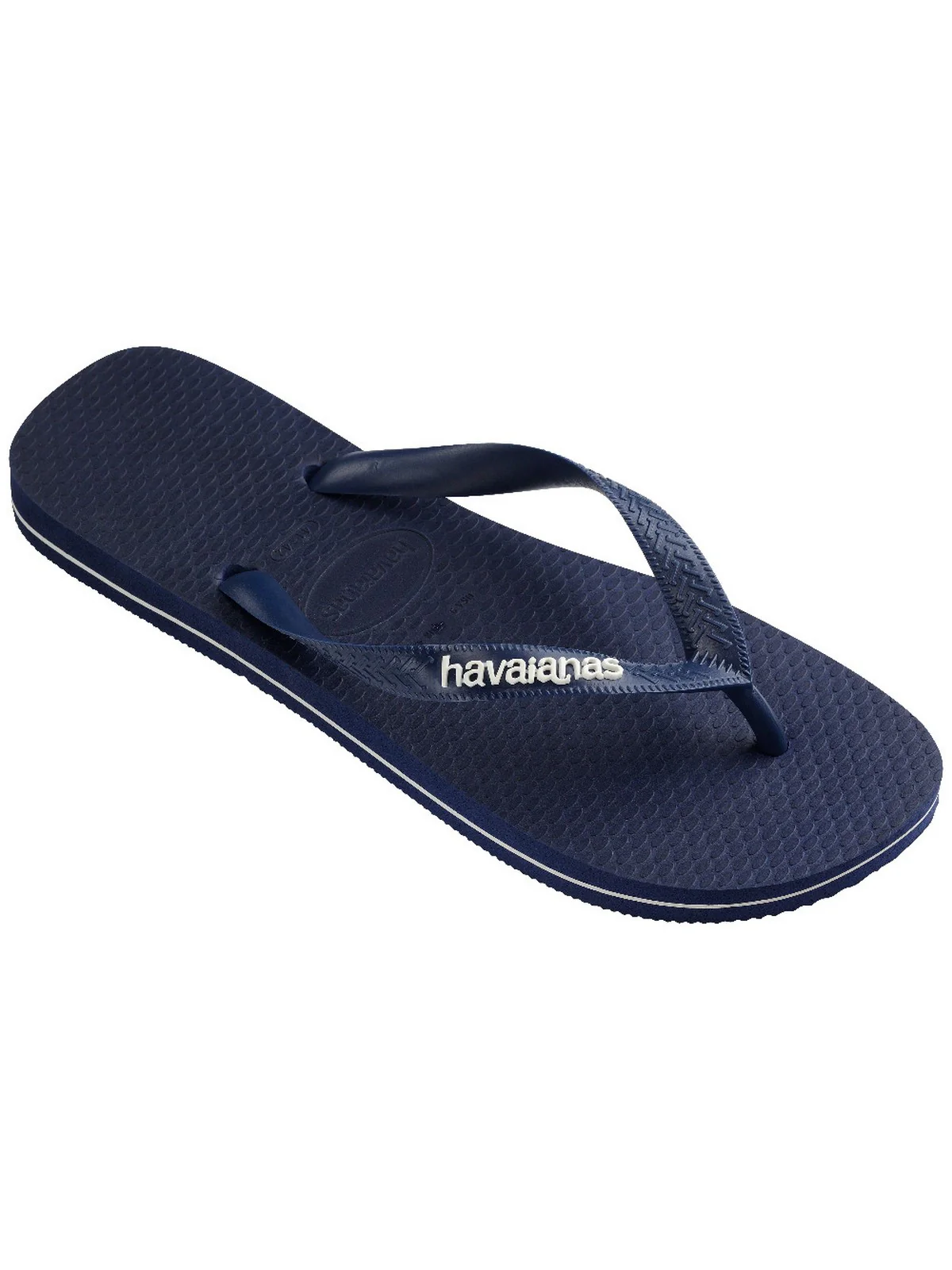 HAVAIANAS Infradito Uomo Hav. Top rubber Logo filette 4148756.0555 Blu - Image 2