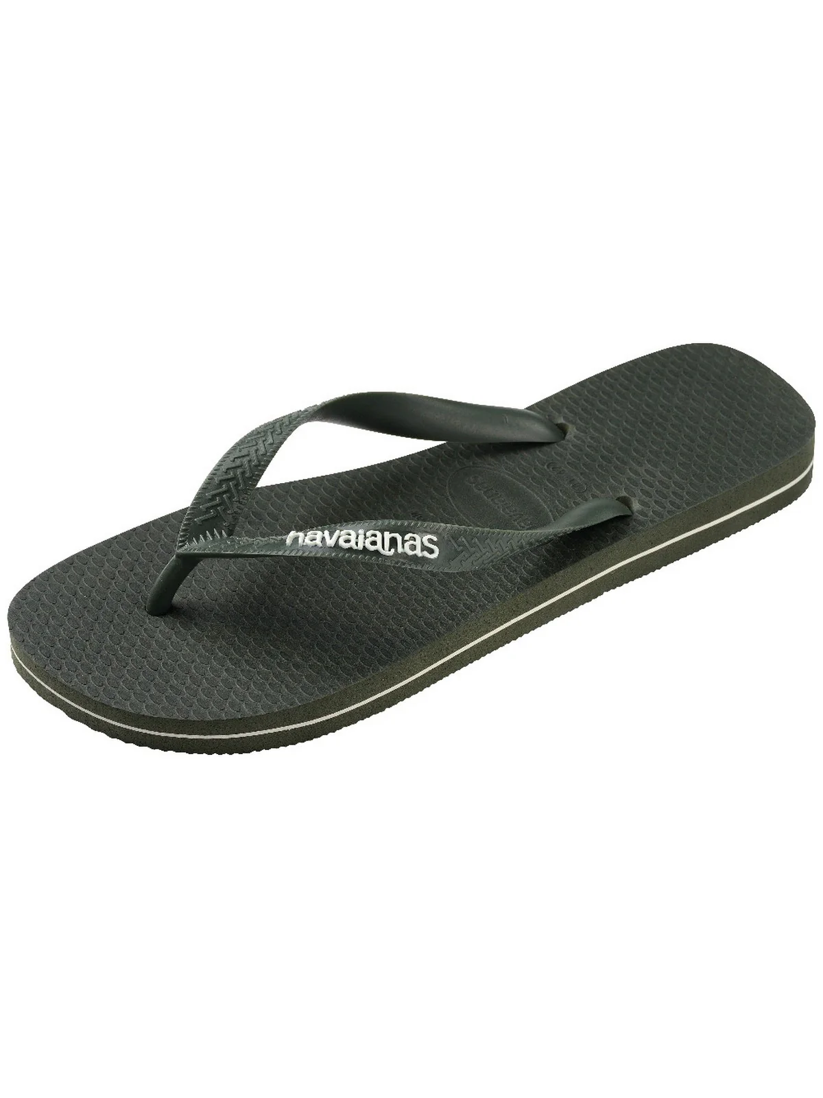 HAVAIANAS Infradito Uomo Hav. Top rubber Logo filette 4148756.4896 Verde - Image 3