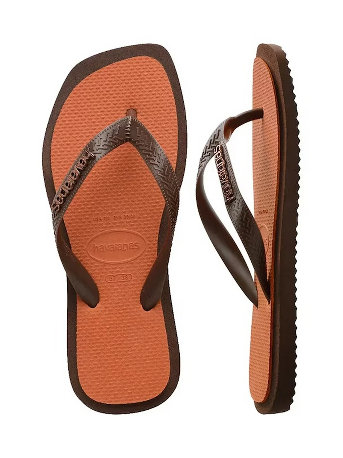 HAVAIANAS Infradito Uomo Hav. Top surfer I 4149944.0727 DARK BROWN - Image 5