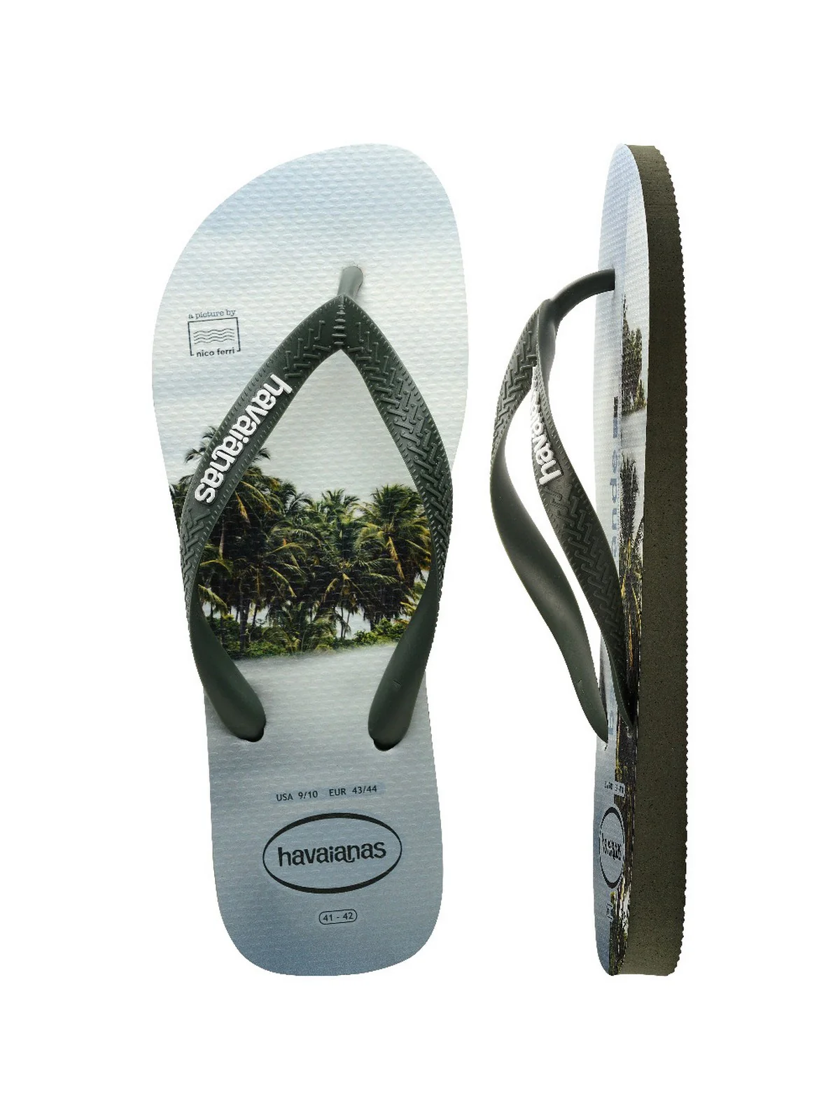 HAVAIANAS Infradito Uomo Hav. Top surfer I 4149971.4896 Verde - Image 5