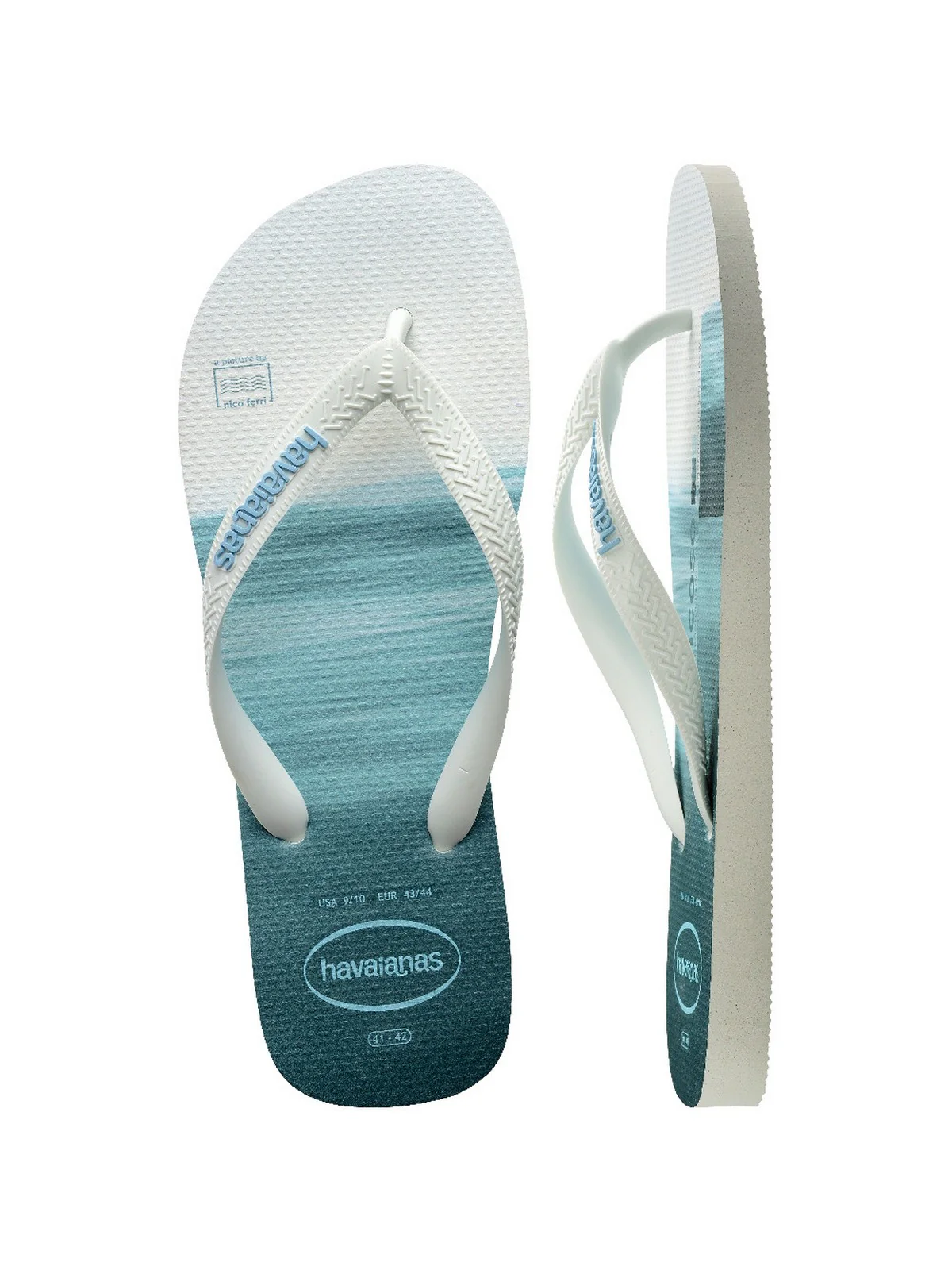 HAVAIANAS Infradito Uomo Hav. Top surfer I 4149971.7152 Bianco - Image 3