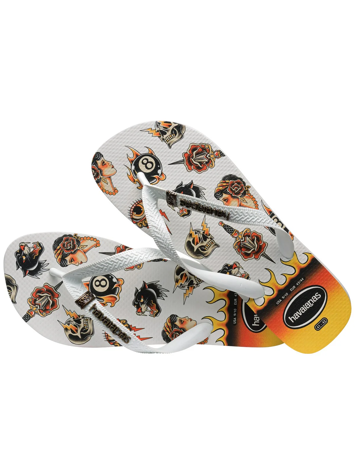 HAVAIANAS Infradito Uomo Hav. Top Tribo 4144505.0198 Bianco - Image 5