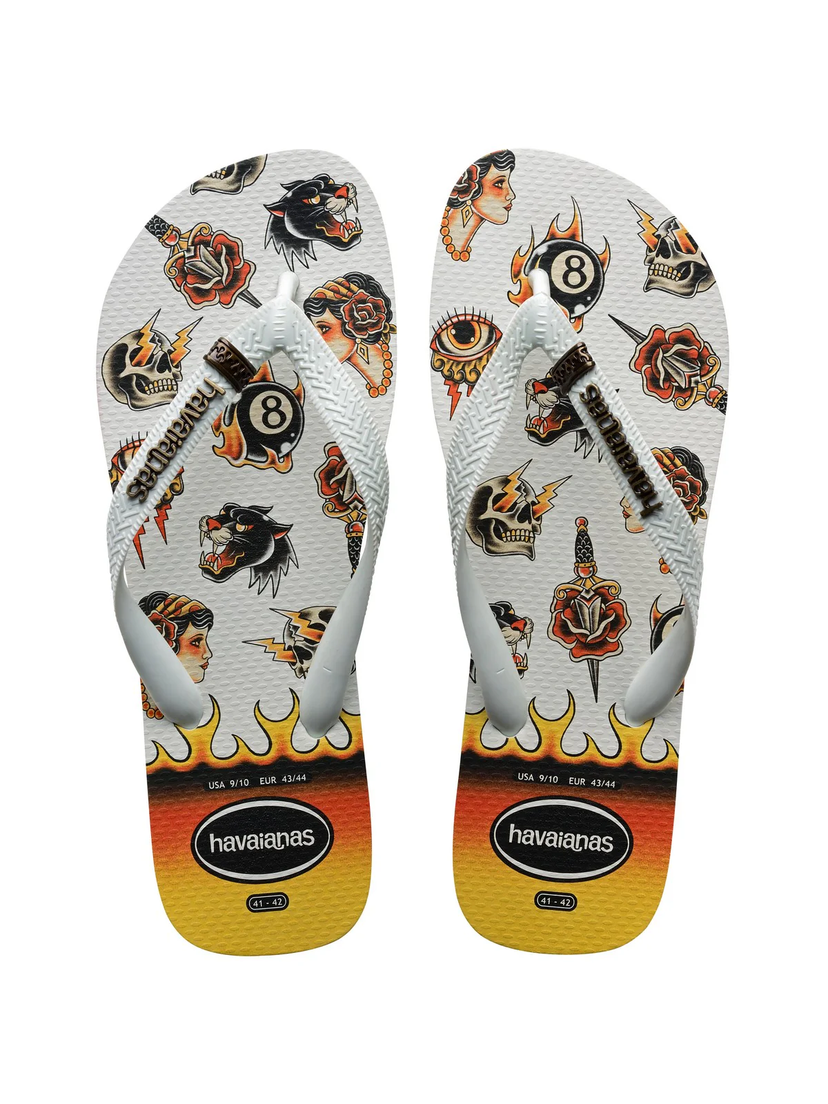 HAVAIANAS Infradito Uomo Hav. Top Tribo 4144505.0198 Bianco - Image 6
