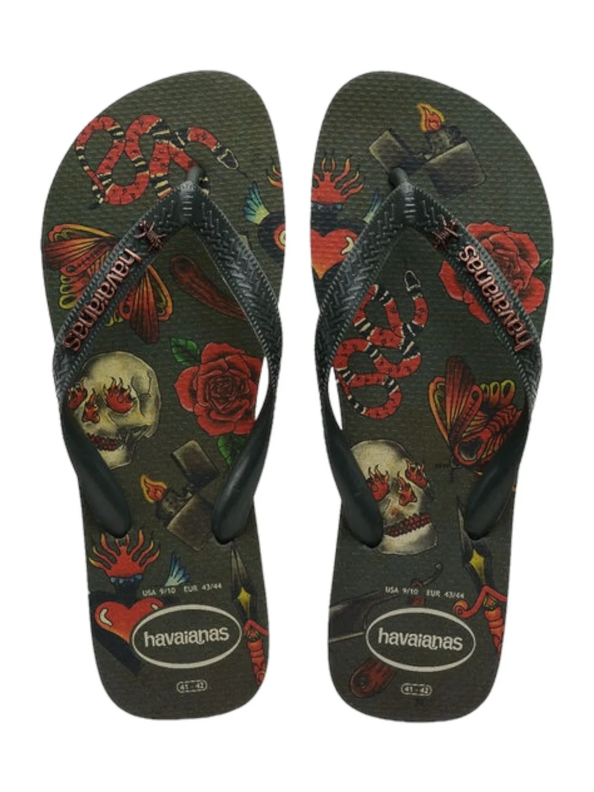 HAVAIANAS Infradito Uomo Hav. Top Tribo 4144505.4896 Verde - Image 5