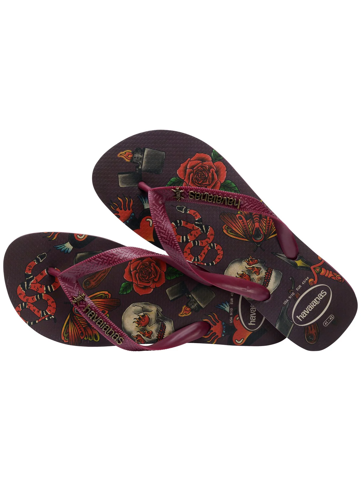 HAVAIANAS Infradito Uomo Hav. Top Tribo 4144505.5143 Viola - Image 2