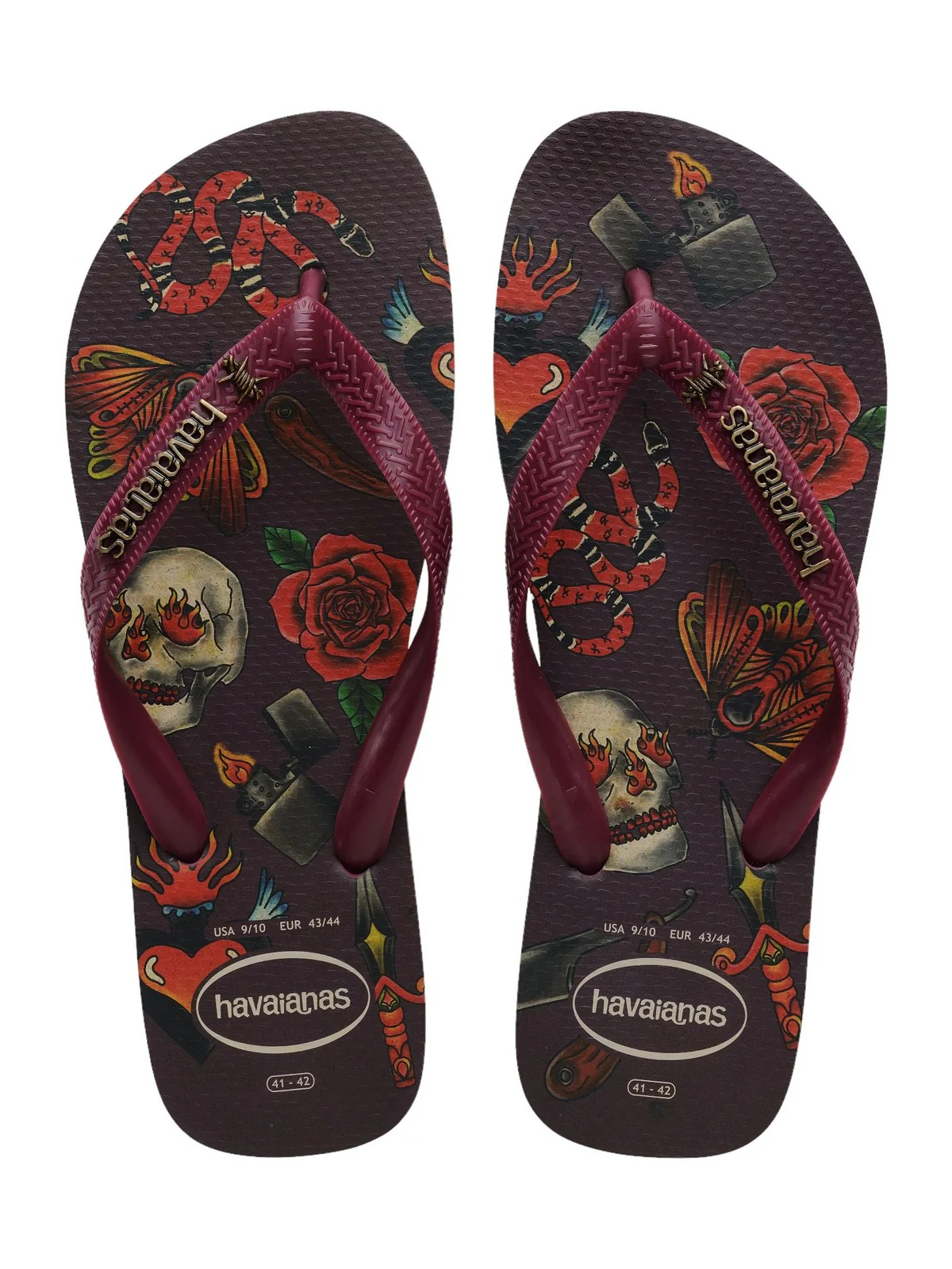 HAVAIANAS Infradito Uomo Hav. Top Tribo 4144505.5143 Viola - Image 7