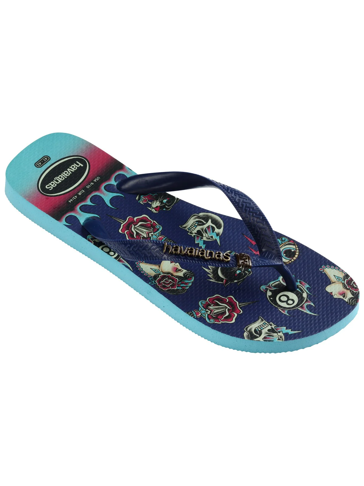 HAVAIANAS Infradito Uomo Hav. Tribo traditional 4144505.9501 Blu - Image 2
