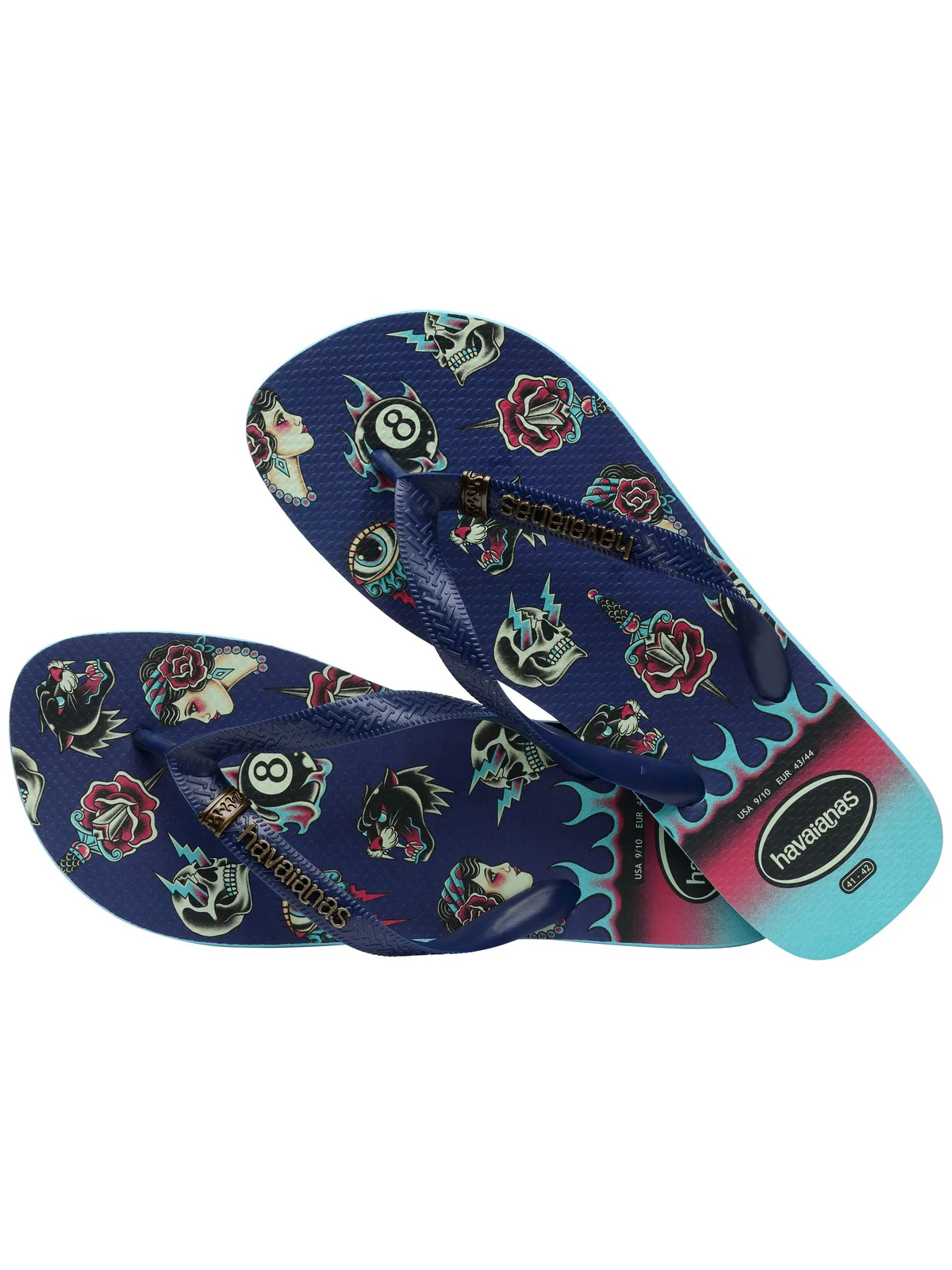 HAVAIANAS Infradito Uomo Hav. Tribo traditional 4144505.9501 Blu - Image 5