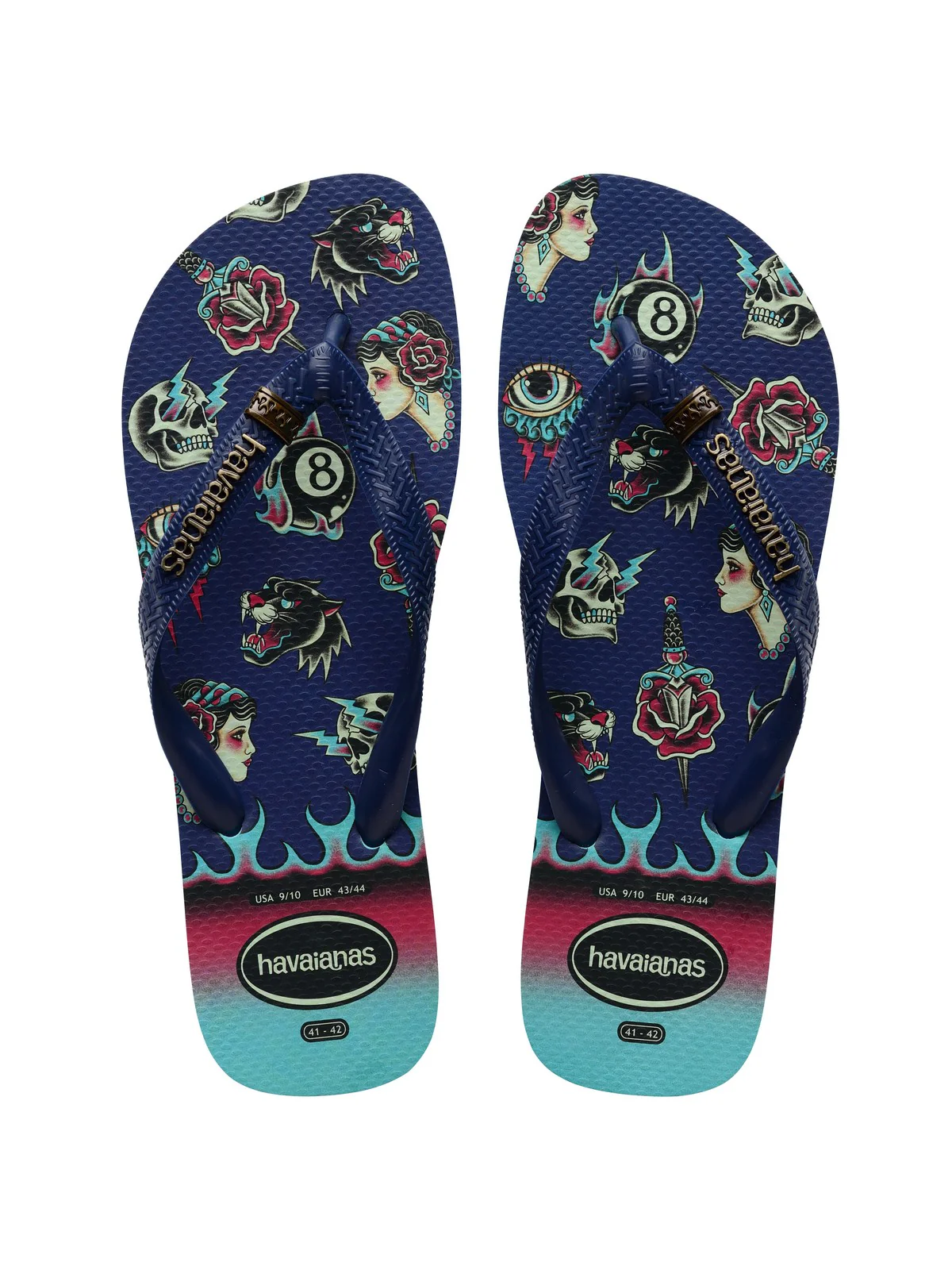 HAVAIANAS Infradito Uomo Hav. Tribo traditional 4144505.9501 Blu - Image 6