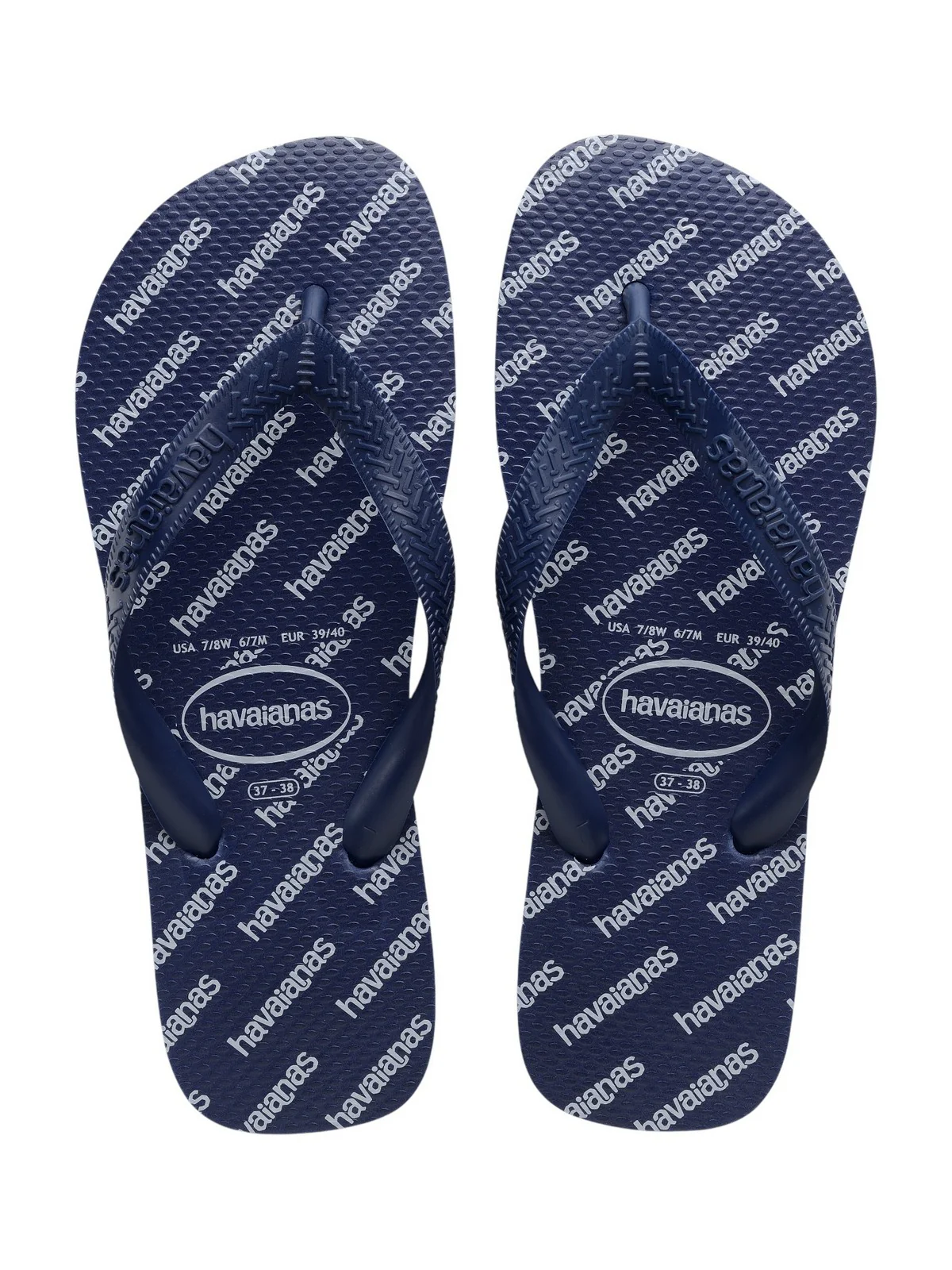 HAVAIANAS Infradito Uomo Top logomania essential 4149891.0555 Blu