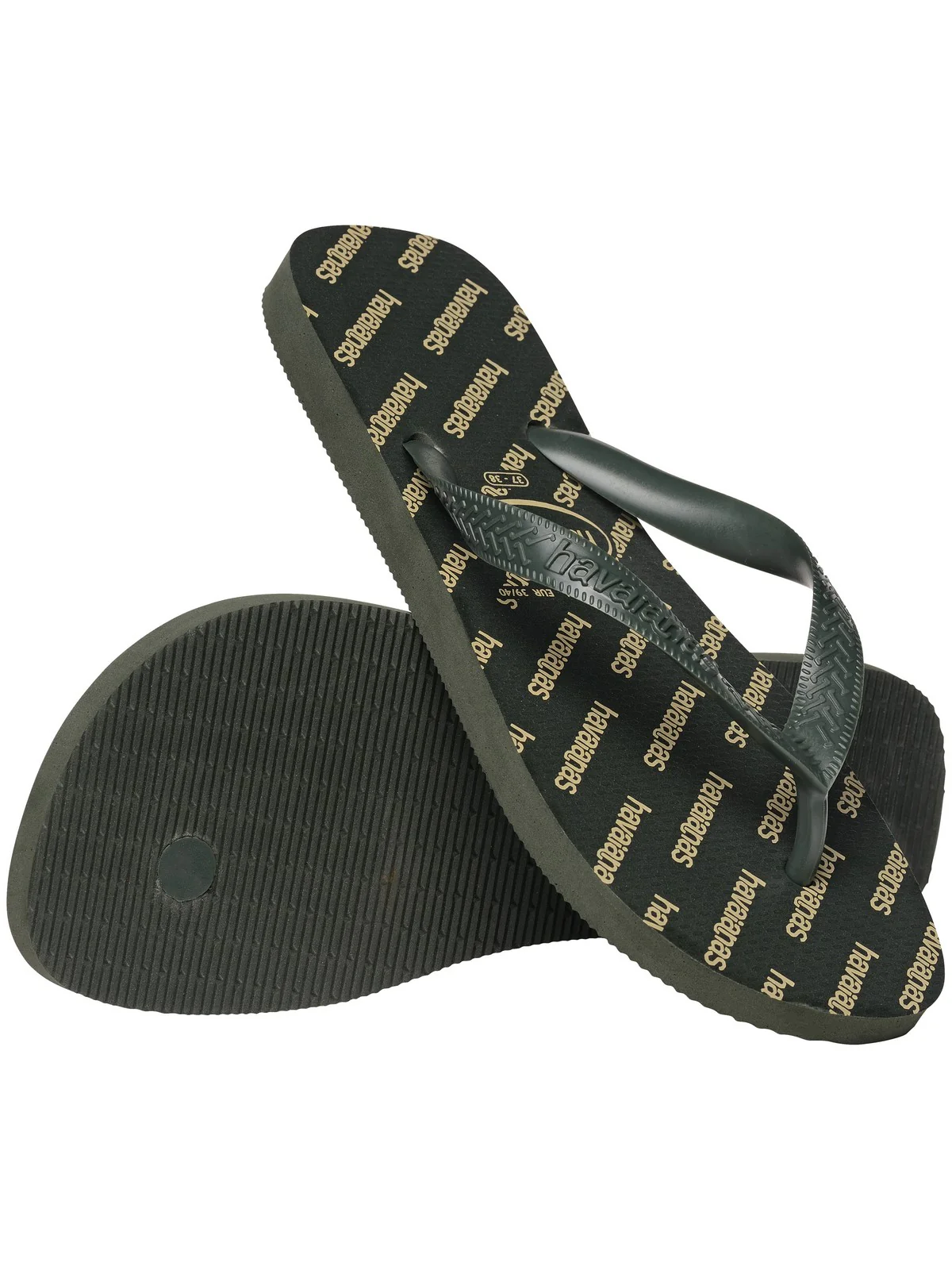 HAVAIANAS Infradito Uomo Top logomania essential 4149891.4896 Verde - Image 3