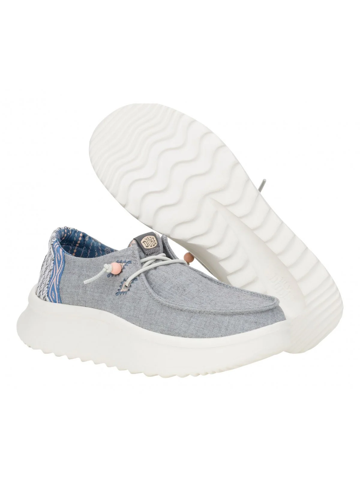 HEY DUDE Mocassino Donna  HD.41946 030 GREY - Image 5