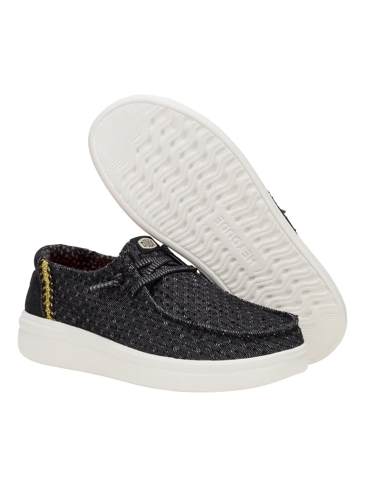 HEY DUDE Mocassino Donna  HD.43682 001 BLACK - Image 5