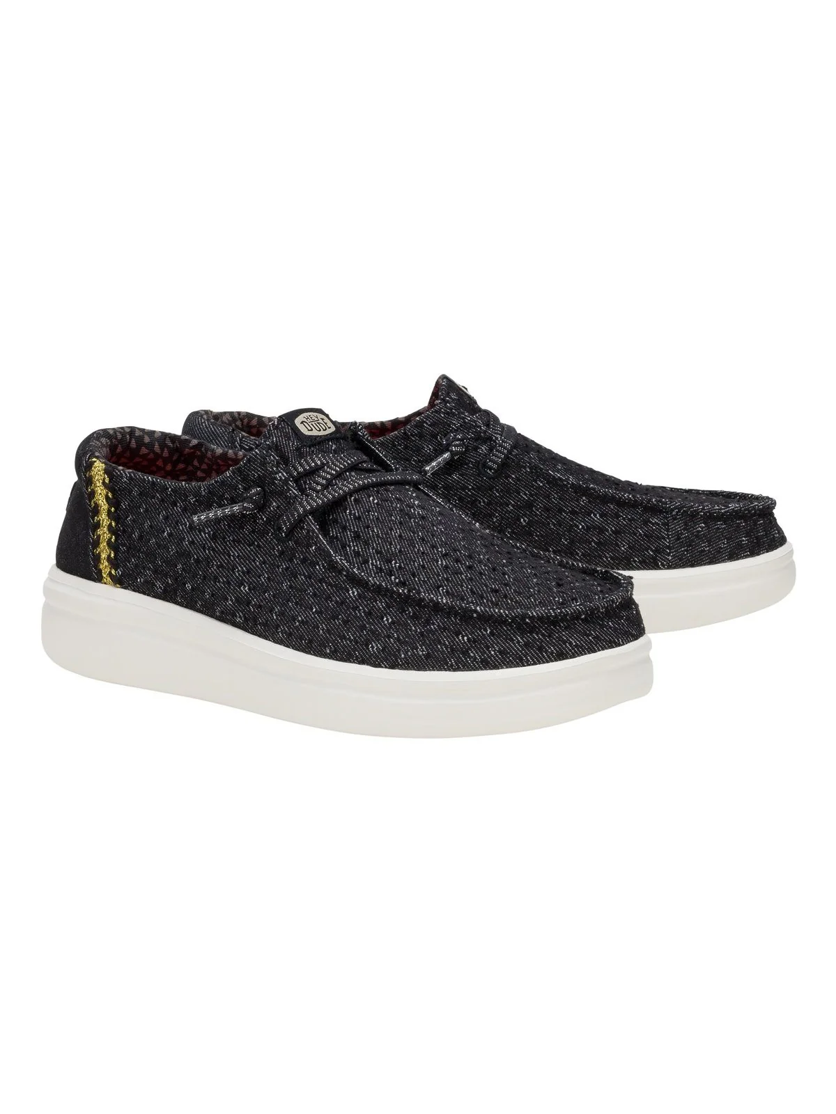 HEY DUDE Mocassino Donna  HD.43682 001 BLACK - Image 6