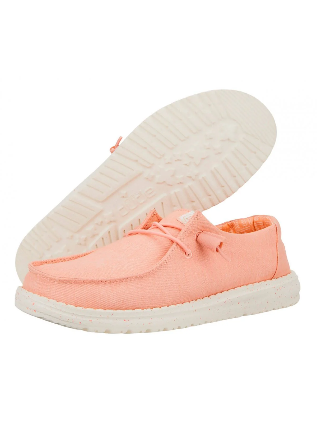 HEY DUDE Mocassino Donna Wendy Canvas HD.40902 680 Rosa - Image 3