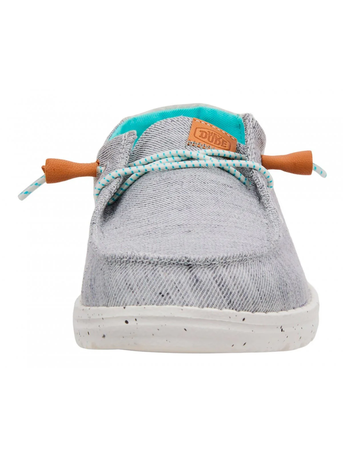 HEY DUDE Mocassino Donna Wendy Heathered Slub HD.40753 030 Grigio - Image 4