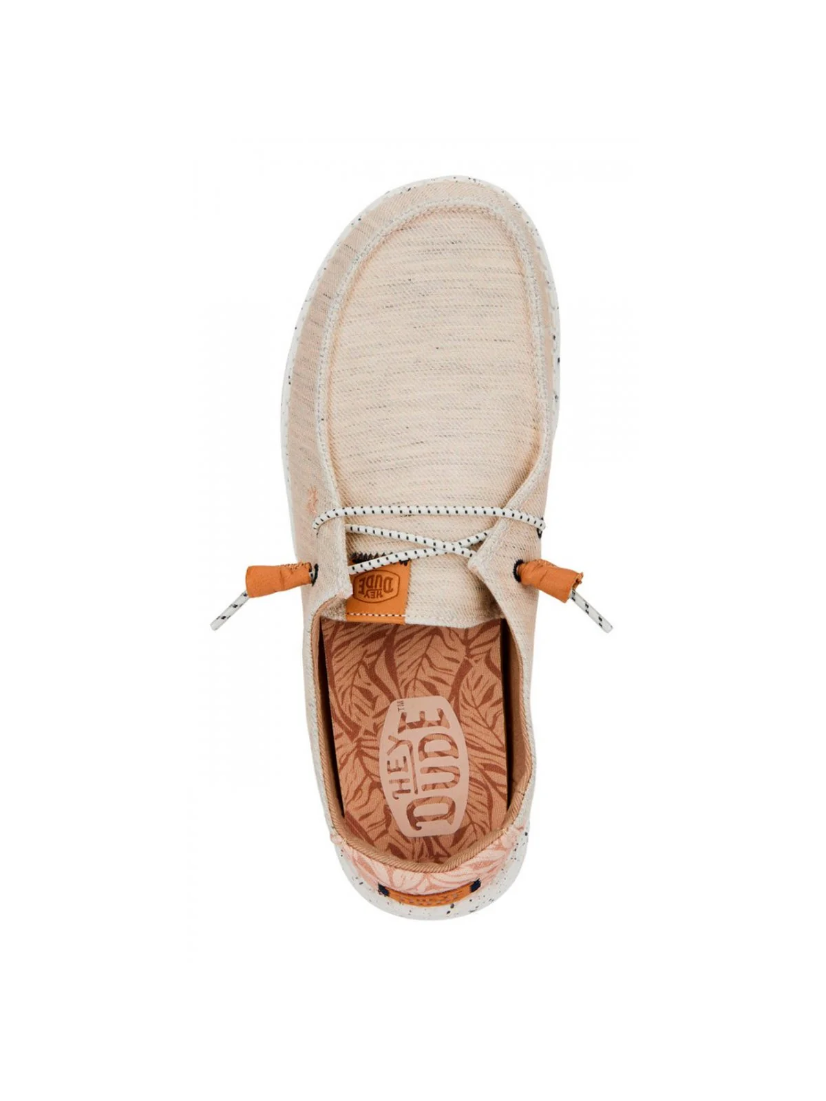 HEY DUDE Mocassino Donna Wendy Heathered Slub HD.40753 100 Bianco - Image 2