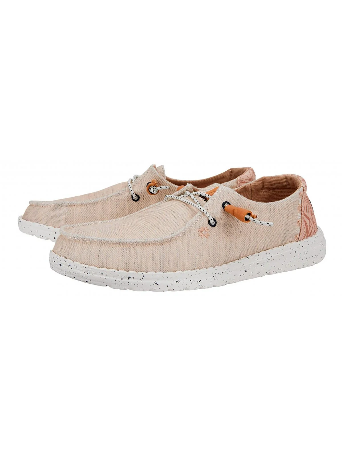 HEY DUDE Mocassino Donna Wendy Heathered Slub HD.40753 100 Bianco - Image 3