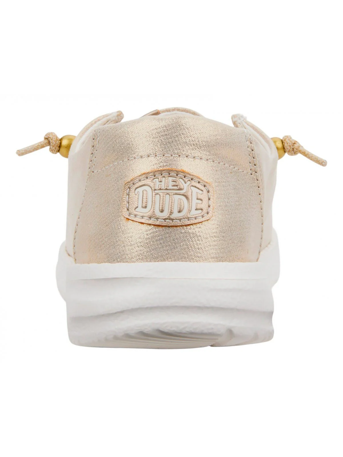 HEY DUDE Mocassino Donna Wendy Metallic Shine HD.40903 710 Oro - Image 3