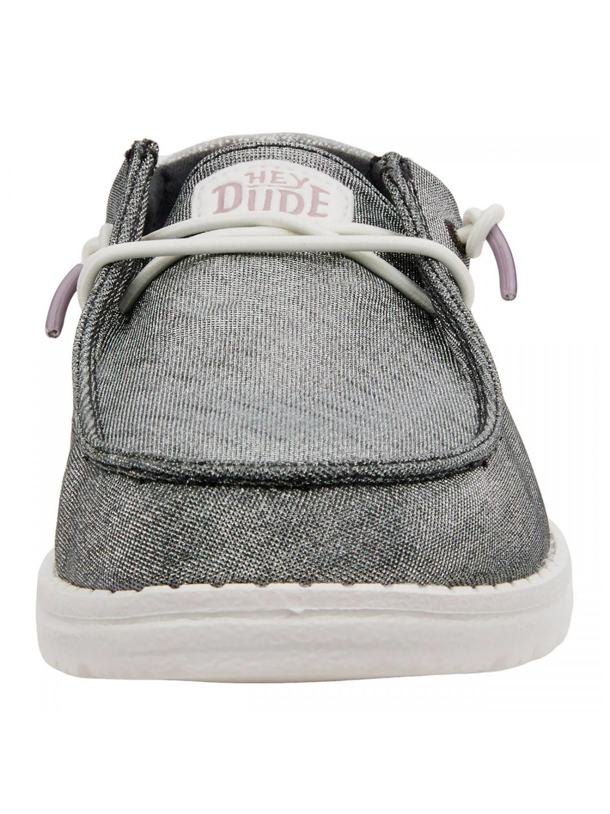 HEY DUDE Mocassino Donna Wendy Metallic Sparkle HD.41082 025 Grigio - Image 6