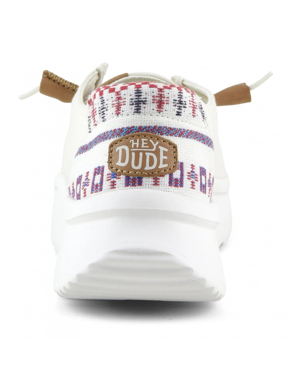 HEY DUDE Mocassino Donna Wendy Peak Baja Stripe HD.40739 100 Bianco - Image 3