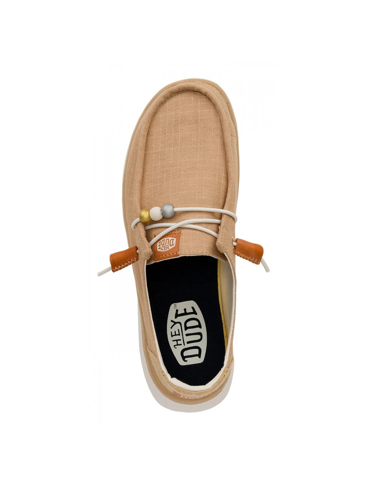 HEY DUDE Mocassino Donna Wendy Peak Baja Stripe HD.40739 265 Beige - Image 3