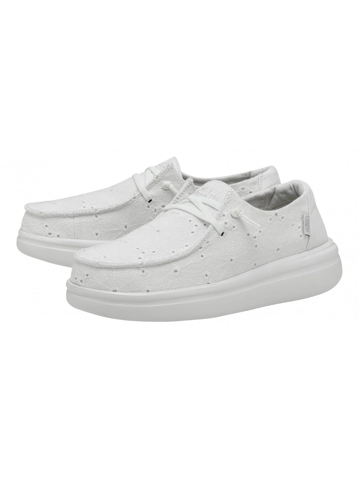 HEY DUDE Mocassino Donna Wendy Rise Eyelet W HD.40075 9CT Bianco - Image 4