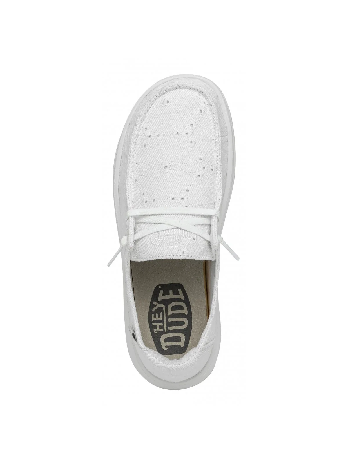 HEY DUDE Mocassino Donna Wendy Rise Eyelet W HD.40075 9CT Bianco - Image 6