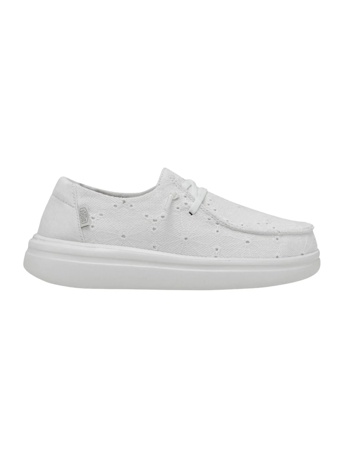 HEY DUDE Mocassino Donna Wendy Rise Eyelet W HD.40075 9CT Bianco - Image 7