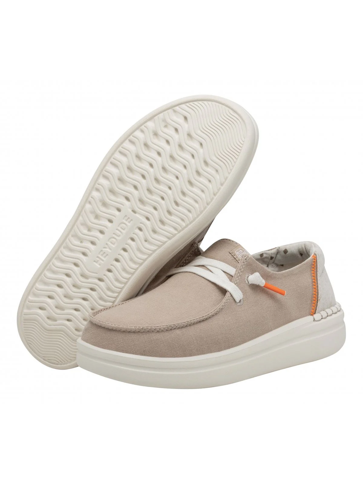 HEY DUDE Mocassino Donna Wendy Rise W HD.40074 2YU Beige - Image 4