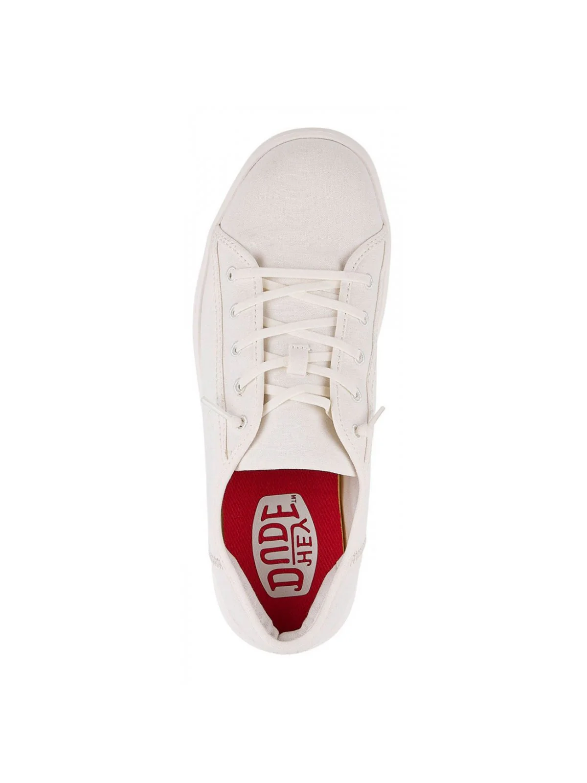 HEY DUDE Mocassino Uomo Cody M Canvas HD.41291 143 Bianco - Image 3