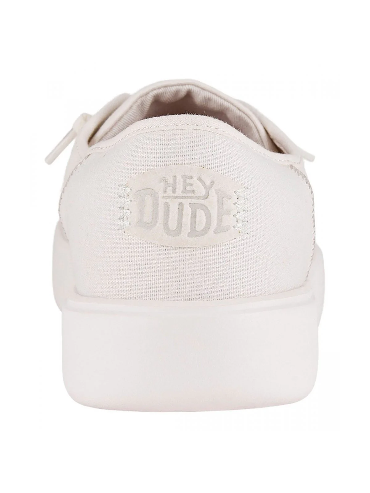 HEY DUDE Mocassino Uomo Cody M Canvas HD.41291 143 Bianco - Image 4