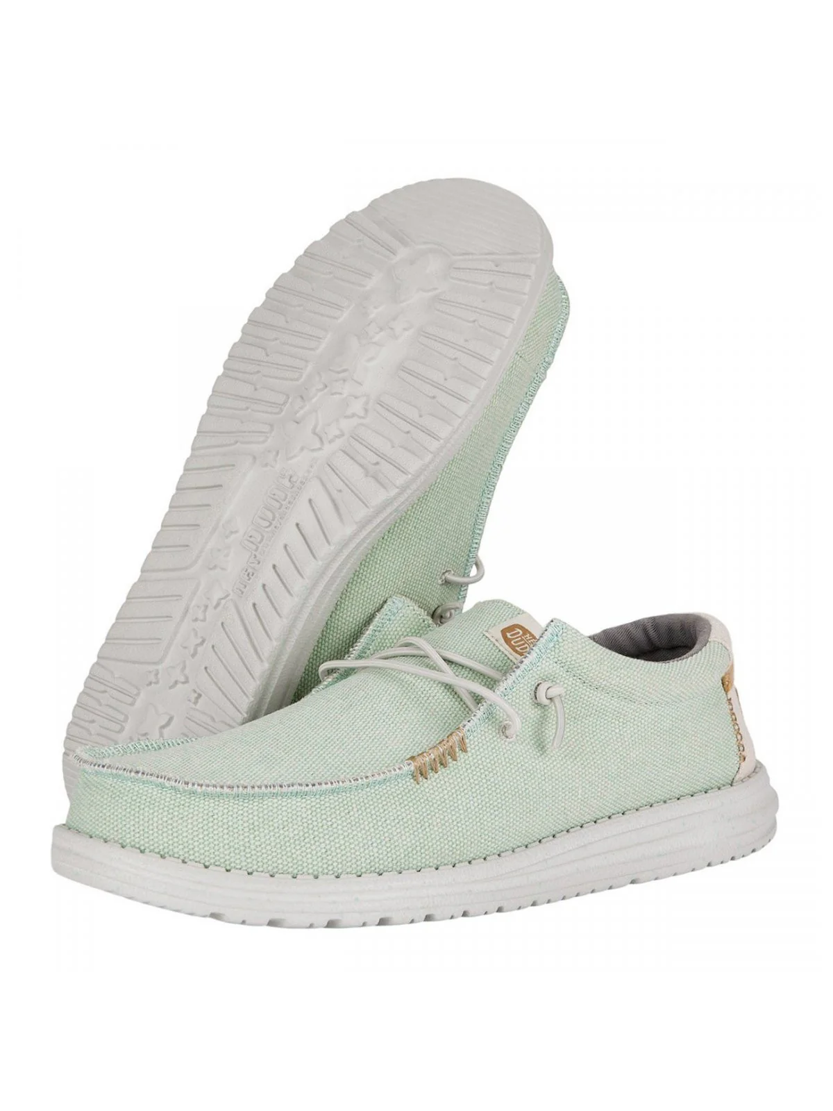 HEY DUDE Mocassino Uomo  HD.40952 1KA STONE WHITE - Image 5