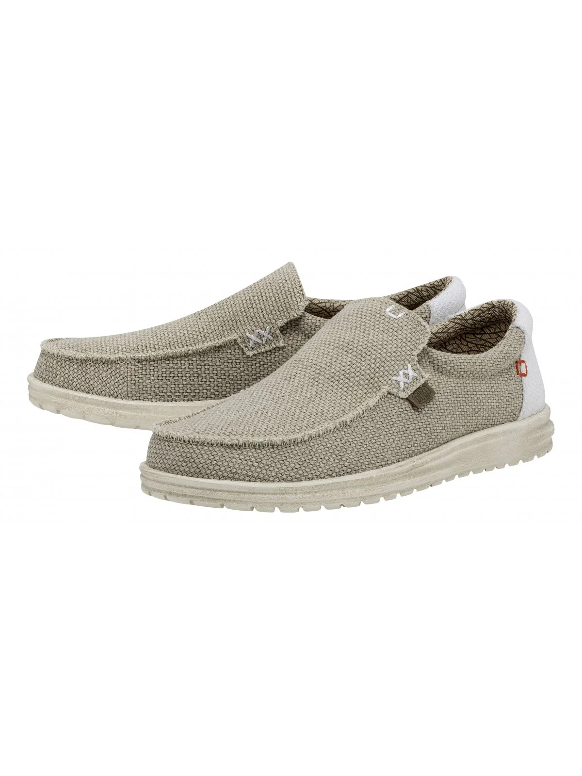 HEY DUDE Mocassino Uomo Mikka Braided HD.40124 1LB off white - Image 4