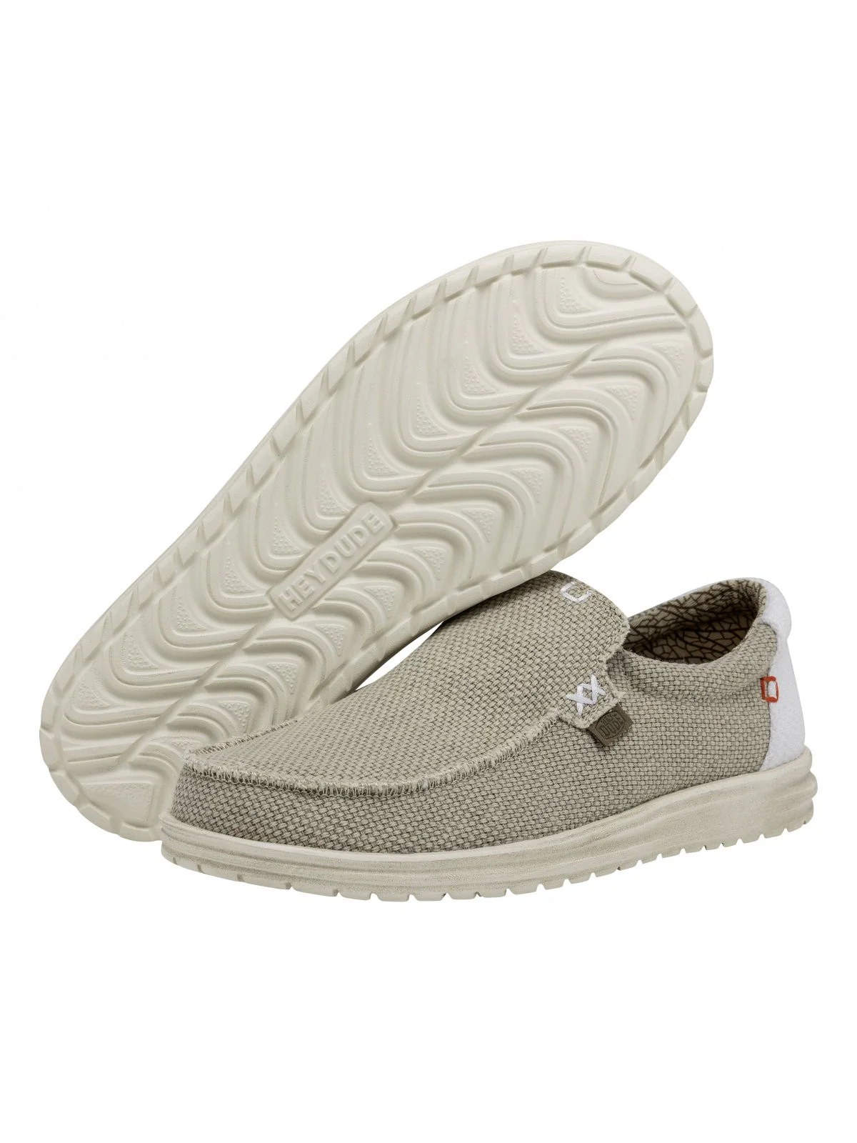 HEY DUDE Mocassino Uomo Mikka Braided HD.40124 1LB off white - Image 6